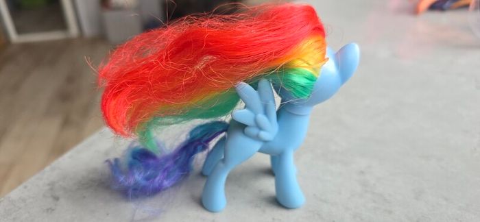 Rainbow Dash Reboot Brushable 3 inch G4 My Little Pony 2016