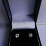 Vintage 925 Sterling Silver  cubic zirconia stunning earrings Image 2