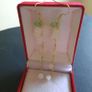 Lily Of The Valley Chandelier Earrings Flower Floral Dangle Hook Earrings Image 3