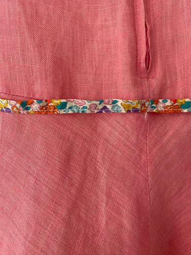 Pink Linen Dress from Marie Puce