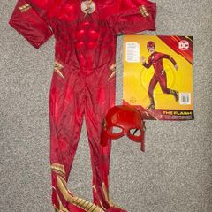 Flash outfit, 5-6yrs old