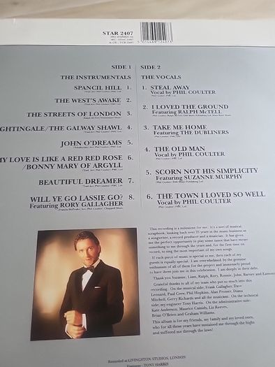 phil coulter words and music vinyl
