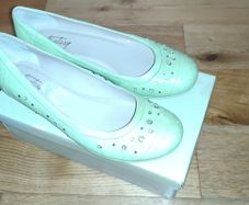 Pastel Green Sandals (Fantasy Brand)