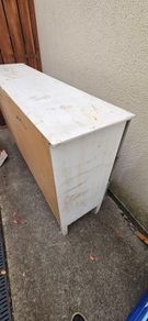 Wooden double dresser