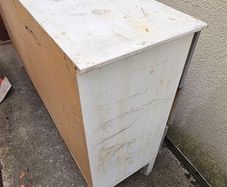 Wooden double dresser