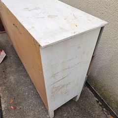 Wooden double dresser