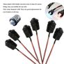 Black Plastic 5mm Lamp LED Diode Holder Black Clip Bezel Socket Mount Useful LED Diode Holder Black Clip Image 3