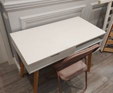 desk and chair