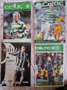 Celtic FC Programmes X 4
