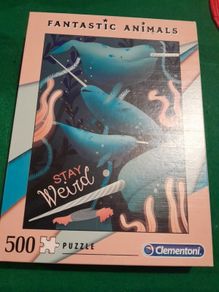 Clementoni Puzzle Fantastic Animals - Narwhal