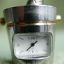 Vintage Miniature Wine Bucket Champagne Clock Linden Quartz Japan Movement - works well Image 3