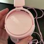 Pink Sony Headset (Wired) Good Condition Image 2