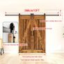 Sliding Barn Door Hardware Kit 12FT Image 2
