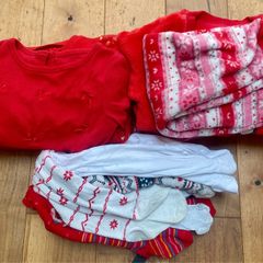 Christmas Clothes Bundle for Girl(3-5 years)