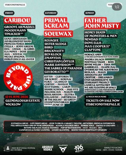 Weekend Camping x 1 ticket- Beyond the Pale Festival