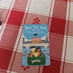 Yoto Card Preschool songs