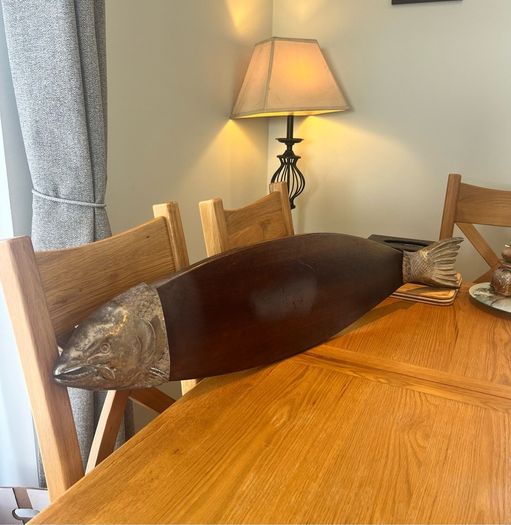 Vintage Salmon Platter Large