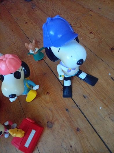 Snoopy toys from McDonalds