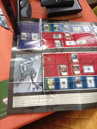 Spider-man V Doc Ock card game
