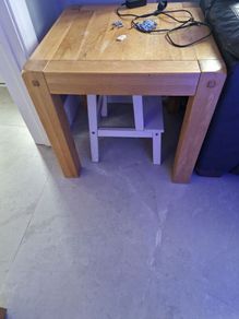 REDUCED Solid Oak nest of tables