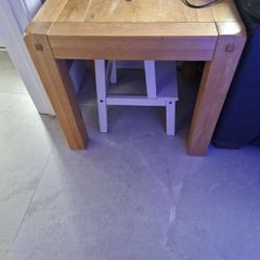 REDUCED Solid Oak nest of tables