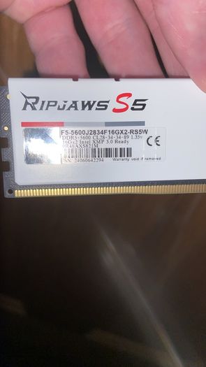 G.skill Ripjaws S5 DDR5 16gb 5600MHz Cl28