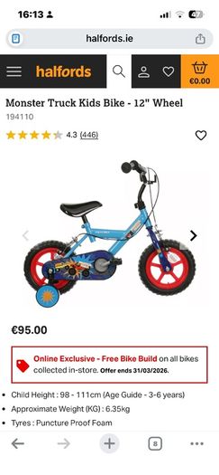 Monster Truck Bike