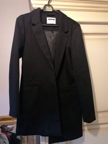 Noisy May black long blazer M