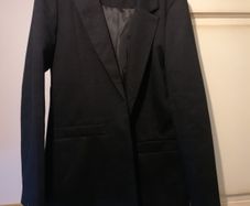 Noisy May black long blazer M