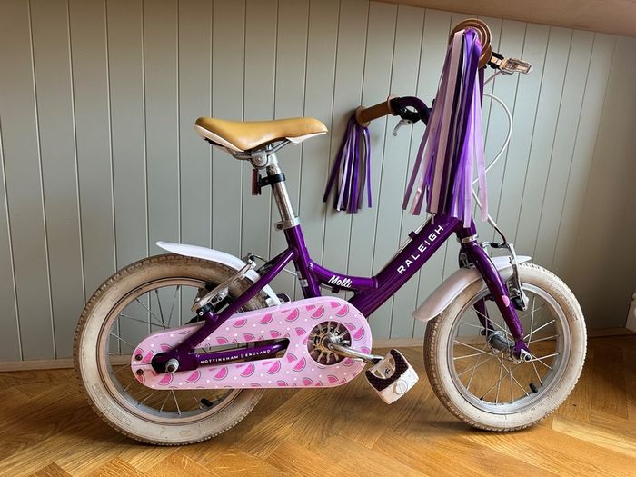 kids bikes - Raleigh 14 inch pink