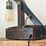 Vintage upcycled lamp Image 5
