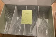4 Galway Crystal Wine Goblets