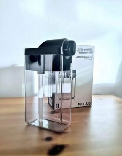 New Milk Jug DeLonghi. Milk frother.  LATTE CREMA SYSTEM. Latte crema system. Brand New