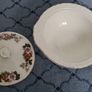 Beautiful Vintage Floral Lidded Tureen from Tudor Ware Ironstone Rosina Image 3