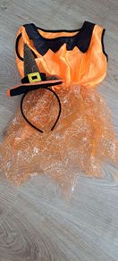halloween pumpkin dress