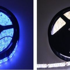 5M Led strip light (White/Blue/Green)