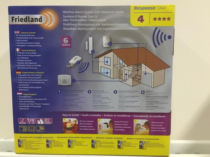 WiFi Alarm System SA4F