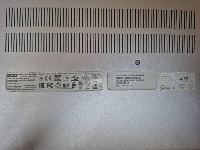 Broken - Acer Swift 3 SF314-42