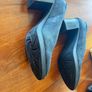 New - Fly London Suede Court Shoes Stacked Heel Image 3