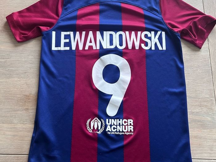 FC Barcelona Lewandowski Youth Jersey