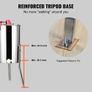 Manual Honey Extractor, 2/4 Frames Honey Spinner Extractor, Stainless Steel Beekeeping Extraction, Honeycomb Drum Spinner with Lid, Apiary Centrifuge Equipment with Height Adjustable Stand Image 4