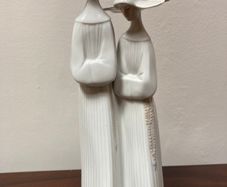 Lladro - Porcelain Figurine - Vintage - 2 Nuns