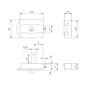 Iseo Electric Cylinder Lock 500-60 mm Image 2