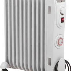 2.5 kW Heater Oil Filled Radiator with 24 Hour Timer