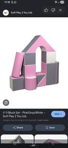 11 piece soft play blocks