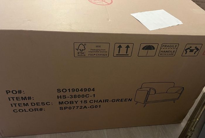 Harvey Norman Moby Armchair - new