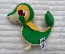 Tomy Snivy Pokemon approx. 8" Plush Used Please see pictures