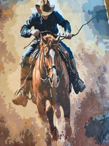 Canvas painting