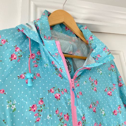 Next Waterproof Floral Packable Rain Jacket