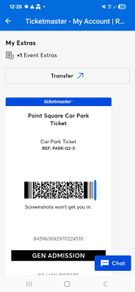 Roy Keane 3 arean Park ticket for tonight